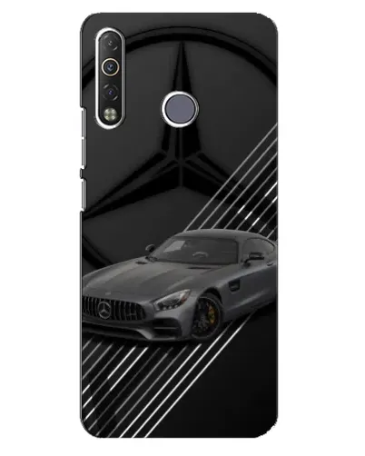 Чехол для TECNO Camon 12 Air CC6 с картинкой «Mercedes AMG — графика»