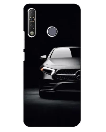 Чехол для TECNO Camon 12 Air CC6 с картинкой «Свет фар Mercedes»