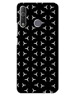 Чехол для TECNO Camon 12 Air CC6 с картинкой «Mercedes паттерн звезд»