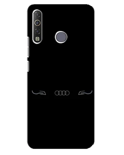 Чехол для TECNO Camon 12 Air CC6 с картинкой «Audi — световой подпись»