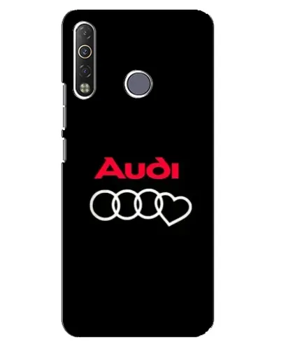 Чехол для TECNO Camon 12 Air CC6 с картинкой «Логотип Audi Heart»