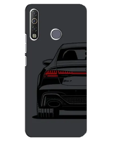 Чехол для TECNO Camon 12 Air CC6 с картинкой «Задняя часть Audi — арт»