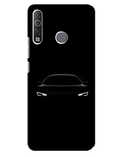 Чехол для TECNO Camon 12 Air CC6 с картинкой «Взгляд Audi в темноте»
