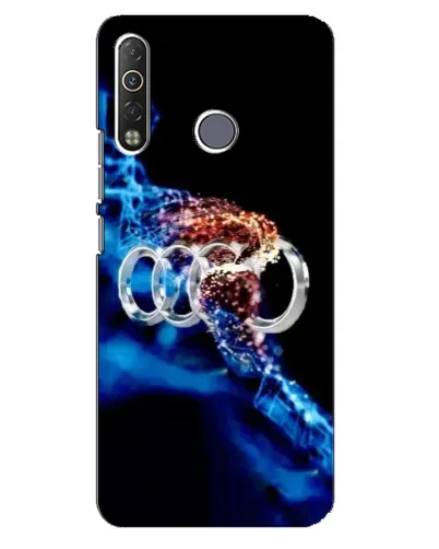 Чехол для TECNO Camon 12 Air CC6 с картинкой «Энергия лого Audi»
