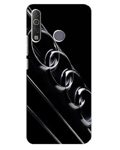 Чехол для TECNO Camon 12 Air CC6 с картинкой «Audi — абстрактные кольца»