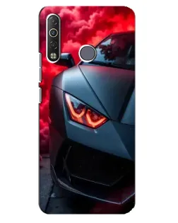 Чохол для TECNO Camon 12 Air CC6 з картинкою «Lamborghini червоне сяйво» Чохол для TECNO Camon 12 Air CC6 з картинкою «Lamborghini червоне сяйво»
