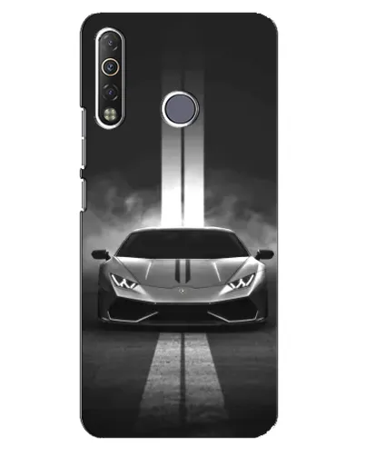 Чохол для TECNO Camon 12 Air CC6 з картинкою «Lamborghini симетрія доріг»