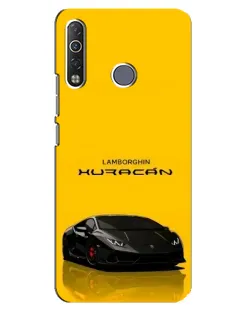 Чохол для TECNO Camon 12 Air CC6 з картинкою «Lamborghini Huracan чорний» Чохол для TECNO Camon 12 Air CC6 з картинкою «Lamborghini Huracan чорний»