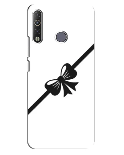 Чехол для TECNO Camon 12 Air CC6 с картинкой «Диагональный бант»