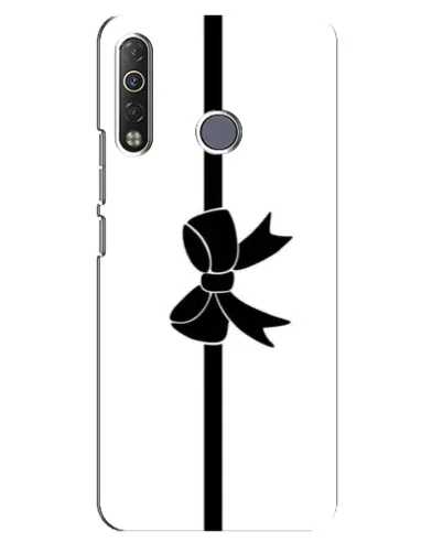 Чехол для TECNO Camon 12 Air CC6 с картинкой «Вертикальный бант»