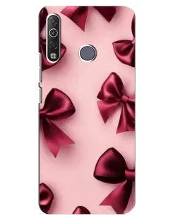 Чехол для TECNO Camon 12 Air CC6 с картинкой «Бордовый атлас»