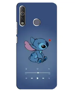 Чехол для TECNO Camon 12 Air CC6 с картинкой «Музыкальный Stitch» Чехол для TECNO Camon 12 Air CC6 с картинкой «Музыкальный Stitch»