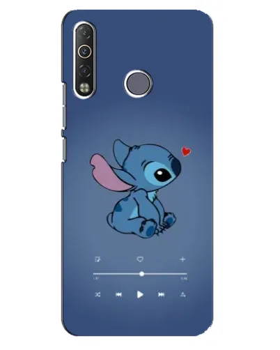 Чехол для TECNO Camon 12 Air CC6 с картинкой «Музыкальный Stitch»