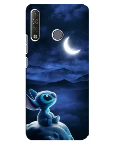 Чехол для TECNO Camon 12 Air CC6 с картинкой «Лунная ночь Стича»