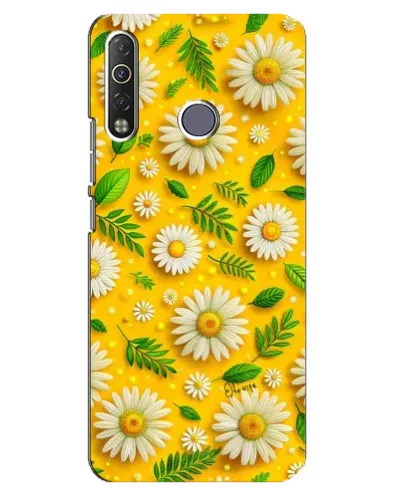 Чехол для TECNO Camon 12 Air CC6 с картинкой «Ромашковое солнце»