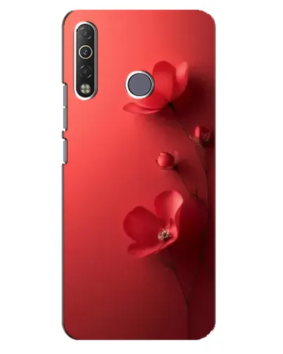 Чехол для TECNO Camon 12 Air CC6 с картинкой «Маковые соцветия»