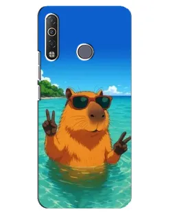 Чохол для TECNO Camon 12 Air CC6 з картинкою «Морська капібара» Чохол для TECNO Camon 12 Air CC6 з картинкою «Морська капібара»