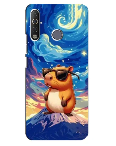 Чохол для TECNO Camon 12 Air CC6 з картинкою «Капібара Ван Гога» Чохол для TECNO Camon 12 Air CC6 з картинкою «Капібара Ван Гога»