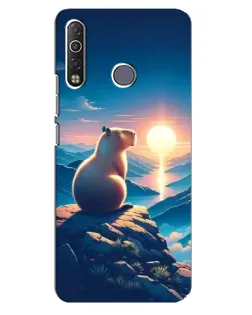 Чохол для TECNO Camon 12 Air CC6 з картинкою «Захід сонця з капібарою» Чохол для TECNO Camon 12 Air CC6 з картинкою «Захід сонця з капібарою»