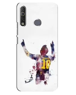 Чохол для TECNO Camon 12 Air CC6 з картинкою «Акварельний Мессі Барселона» Чохол для TECNO Camon 12 Air CC6 з картинкою «Акварельний Мессі Барселона»