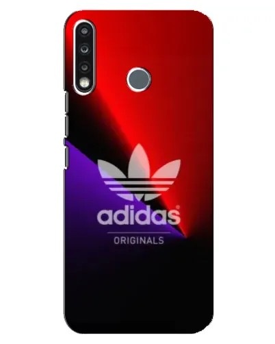 Чехол для TECNO Camon 12 CC7 с картинкой «Adidas Red Neon»