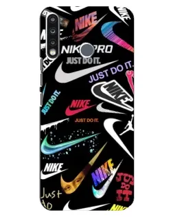 Чехол для TECNO Camon 12 CC7 с картинкой «Nike — роскошь» Чехол для TECNO Camon 12 CC7 с картинкой «Nike — роскошь»