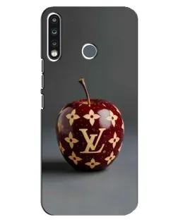 Чехол для TECNO Camon 12 CC7 с картинкой «Красное яблоко LV»