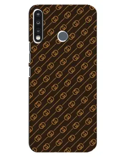 Чохол для TECNO Camon 12 CC7 з картинкою «Gucci — золоті діагоналі» Чохол для TECNO Camon 12 CC7 з картинкою «Gucci — золоті діагоналі»