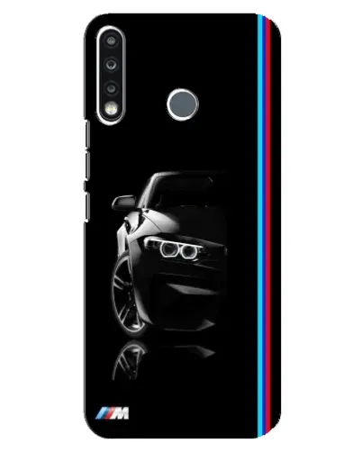 Чехол для TECNO Camon 12 CC7 с картинкой «Силуэт BMW в темноте» Чехол для TECNO Camon 12 CC7 с картинкой «Силуэт BMW в темноте»