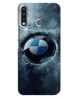 Чохол для TECNO Camon 12 CC7 з картинкою «Логотип BMW — лід»
