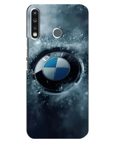 Чехол для TECNO Camon 12 CC7 с картинкой «Логотип BMW — лед» Чехол для TECNO Camon 12 CC7 с картинкой «Логотип BMW — лед»