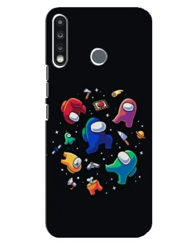 Чехол для TECNO Camon 12 CC7 с картинкой «Among Us космос»