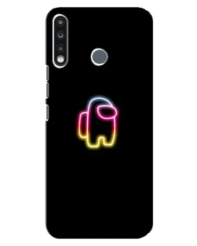 Чехол для TECNO Camon 12 CC7 с картинкой «Among Us градиент»