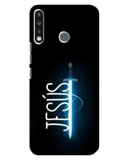 Чехол для TECNO Camon 12 CC7 с картинкой «Меч Духа Jesus»