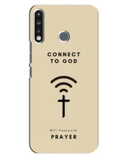 Чехол для TECNO Camon 12 CC7 с картинкой «Молитва Connect»