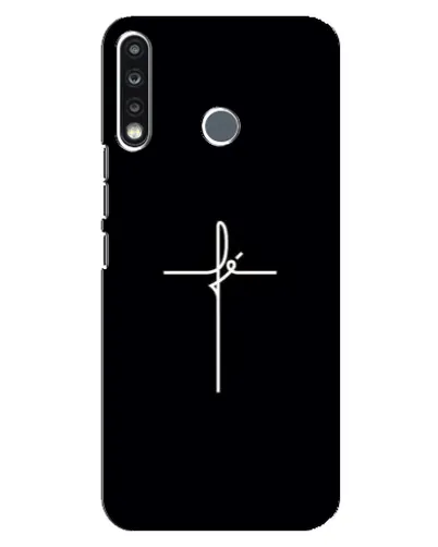 Чехол для TECNO Camon 12 CC7 с картинкой «Тонкий крест» Чехол для TECNO Camon 12 CC7 с картинкой «Тонкий крест»