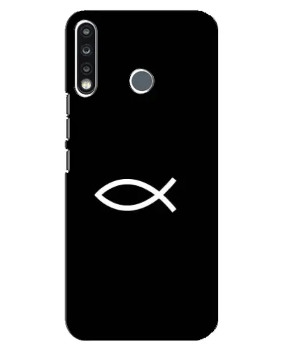 Чехол для TECNO Camon 12 CC7 с картинкой «Символ рыбы Jesus» Чехол для TECNO Camon 12 CC7 с картинкой «Символ рыбы Jesus»