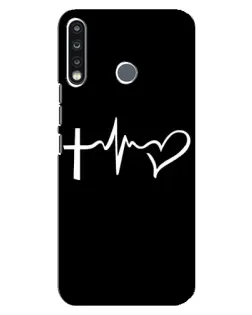 Чехол для TECNO Camon 12 CC7 с картинкой «Пульс веры»