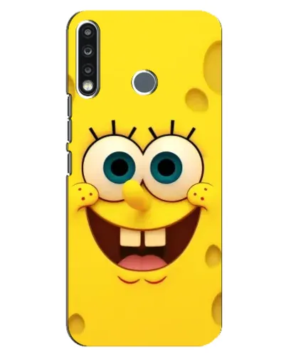 Чехол для TECNO Camon 12 CC7 с картинкой «Губка Боб улыбка» Чехол для TECNO Camon 12 CC7 с картинкой «Губка Боб улыбка»