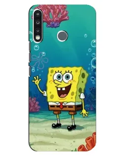 Чехол для TECNO Camon 12 CC7 с картинкой «Подводный привет»