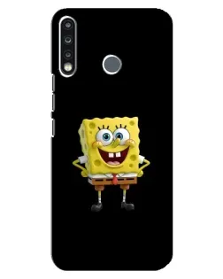 Чехол для TECNO Camon 12 CC7 с картинкой «Классический Губка Боб»