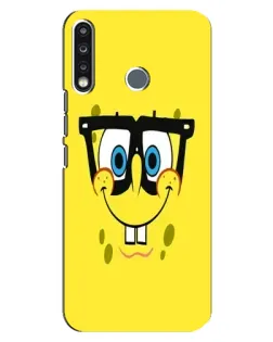 Чехол для TECNO Camon 12 CC7 с картинкой «Минималистичный Спанч Боб»