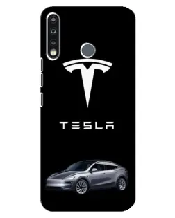 Чохол для TECNO Camon 12 CC7 з картинкою «Tesla Model Y» Чохол для TECNO Camon 12 CC7 з картинкою «Tesla Model Y»