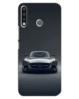 Чехол для TECNO Camon 12 CC7 с картинкой «Mercedes на черном»