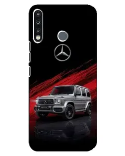 Чехол для TECNO Camon 12 CC7 с картинкой «Mercedes G-Class красный»
