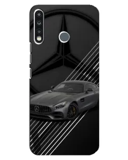 Чехол для TECNO Camon 12 CC7 с картинкой «Mercedes AMG — графика»