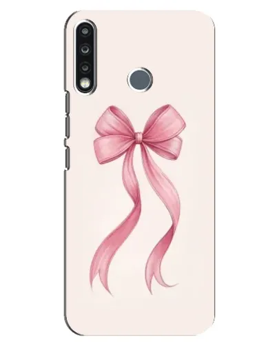 Чехол для TECNO Camon 12 CC7 с картинкой «Розовый бант»