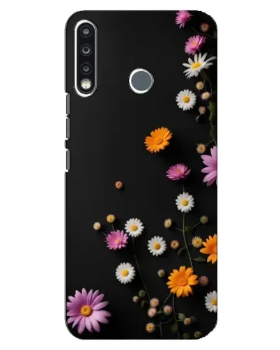 Чехол для TECNO Camon 12 CC7 с картинкой «Цветочная композиция»