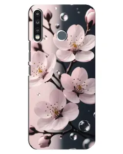 Чохол для TECNO Camon 12 CC7 з картинкою «Ніжня сакура та краплі» Чохол для TECNO Camon 12 CC7 з картинкою «Ніжня сакура та краплі»