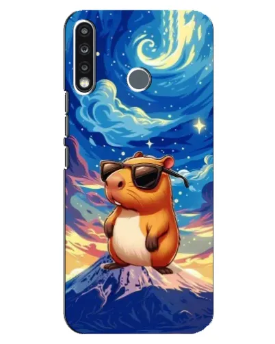 Чехол для TECNO Camon 12 CC7 с картинкой «Капибара Ван Гога» Чехол для TECNO Camon 12 CC7 с картинкой «Капибара Ван Гога»